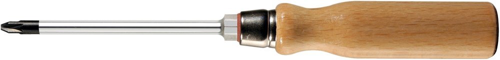 fortis Schraubendreher, Kreuzschlitz PZ, Holzgriff Produktbild img1 L