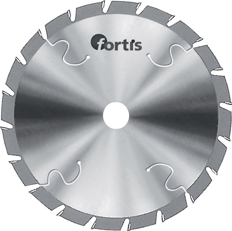 fortis HW-Tischkreissägeblatt, Flachzahn mit Fase "nagelsicher" Produktbild img1 L