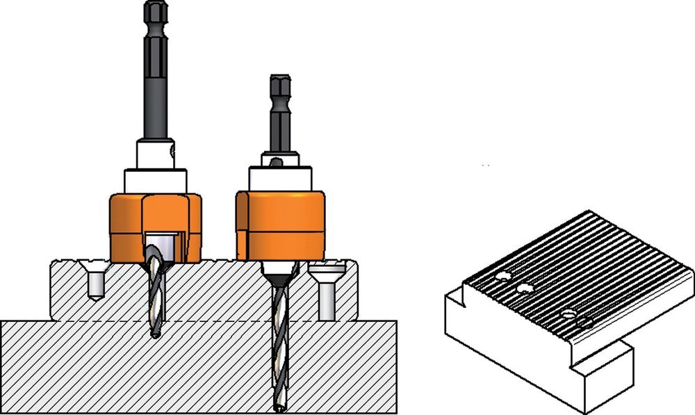 FISCH Terrassendielenb.-Set HSS 4-6x110mm D3126E6,3 Produktbild img2 L