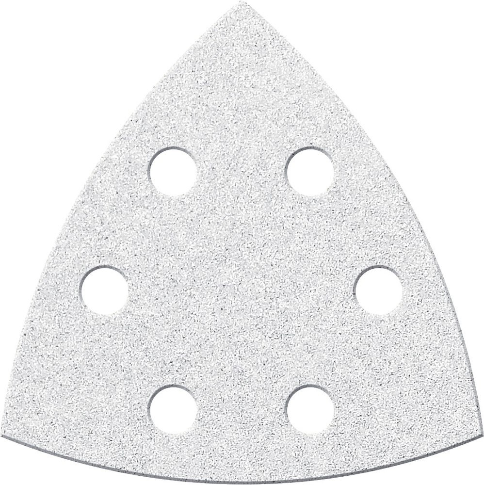 fortis Klett-Schleifpapier, dreieckig, Korund weiß, SB Produktbild img1 L