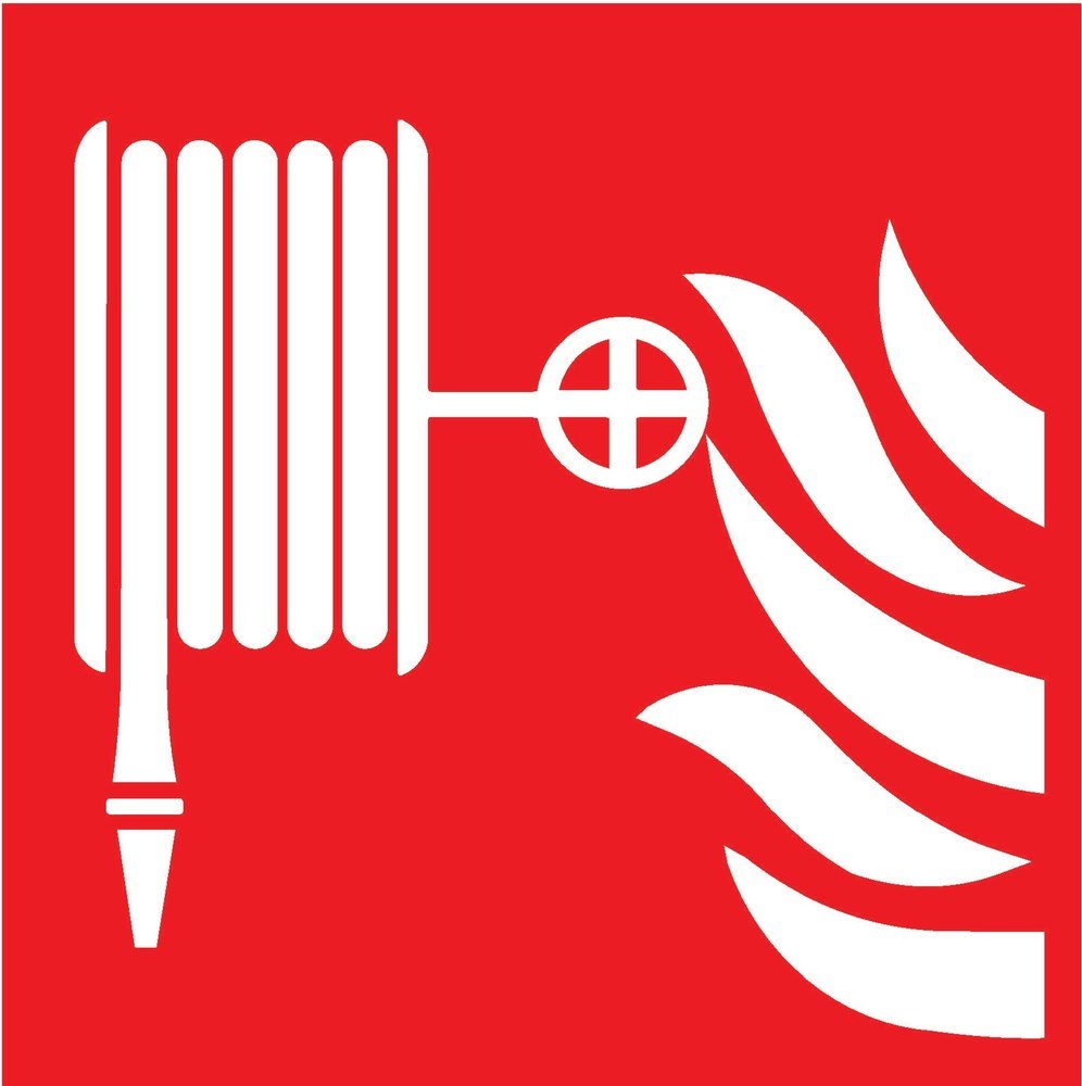 SafetyMarking Brandschutzschild „Löschschlauch” Produktbild img1 L