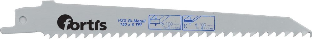 fortis Säbelsägeblatt BIM 150/130/4,2 Produktbild img1 L