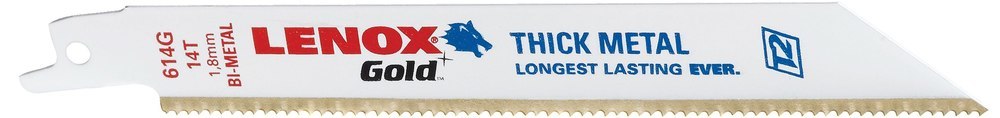 LENOX Säbelsägeblatt Gold®, für Metall Produktbild img1 L
