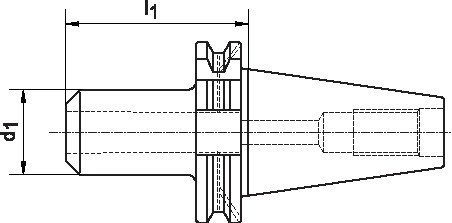 HAIMER HG-Spannfutter, SK40 Produktbild img2 L
