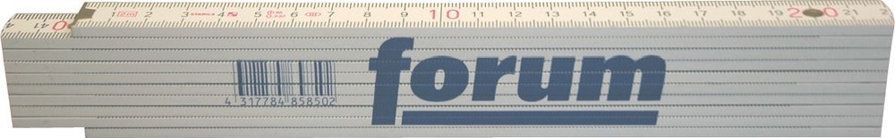 FORUM Holz-Gliedermaßstab 2m 16mm Produktbild img1 L