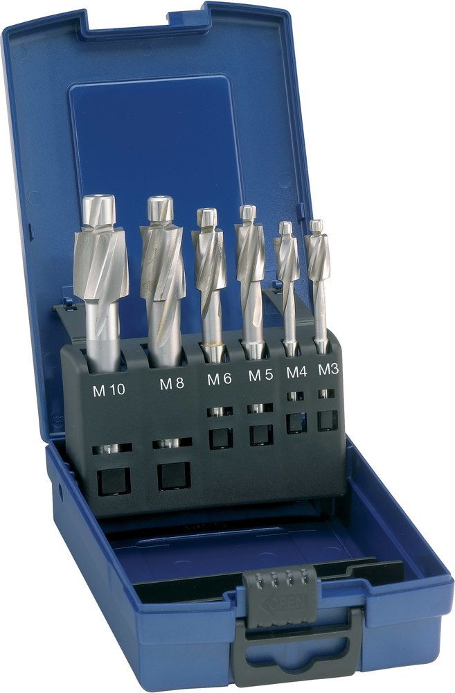 FORUM Flachsenker-Satz, zylindrischer Schaft, HSS, blank Produktbild img1 L