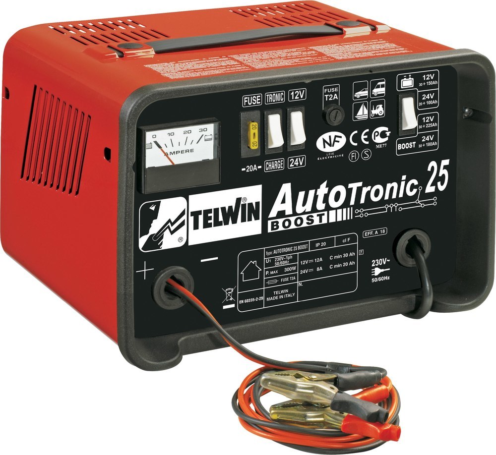 TELWIN Batterie-Ladegerät AUTOTRONIC 25 12/24 V Produktbild img1 L