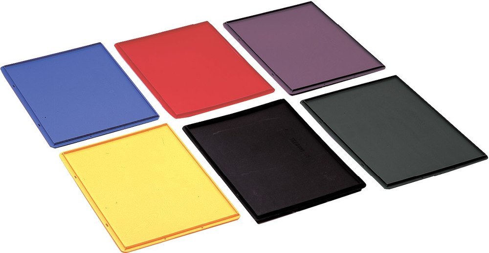 LA-KA-PE Auflagedeckel schwarz für VTK / D600A schwarz B600xT400 mm VE 4 Stk Produktbild img1 L