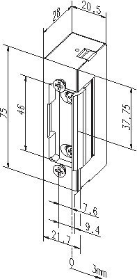 effeff Türöffner 17E,6-12V AC/DC Produktbild img2 L