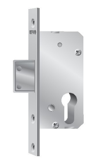 KFV Riegel-Einsteckschloss 60,PZ,D30,F24x160ktg,ER Produktbild img1 L