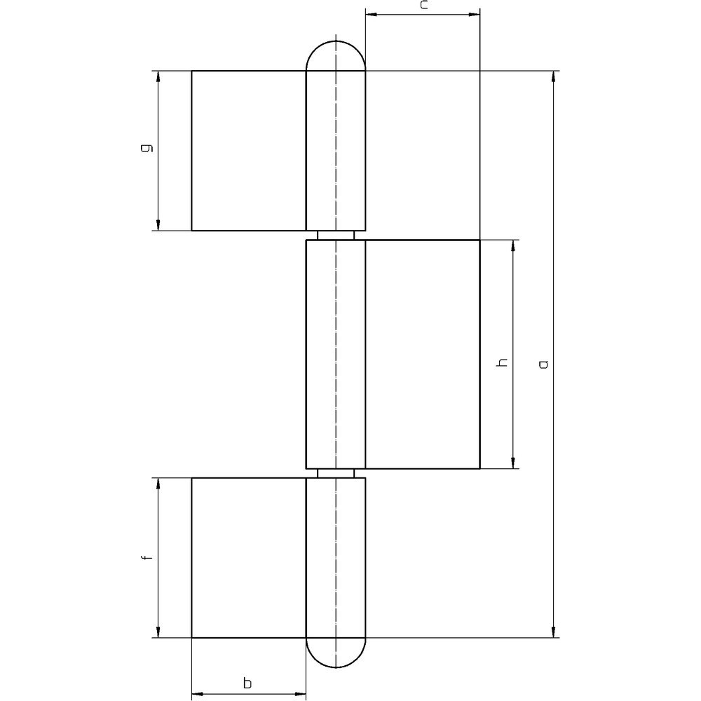 SIMONSWERK Anschweißband KO 8,3tlg,220x14x4 blank Produktbild img2 L