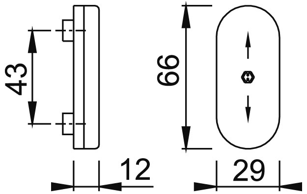 HOPPE® Verdeckrosette U26SV, Aluminium Produktbild img2 L