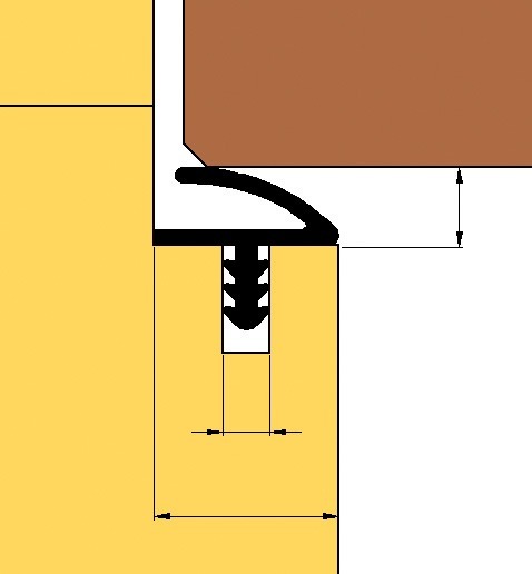 TRELLEBORG Türdichtung SD018 Produktbild img2 L