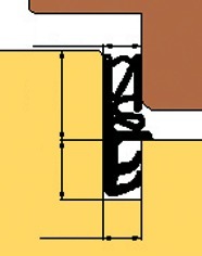 TRELLEBORG Türdichtung SH112 Produktbild img2 L