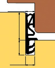 TRELLEBORG Dichtprofil SH115,TSP-LAN,schwarz Produktbild img2 L