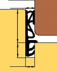 TRELLEBORG Türdichtung SH118 Produktbild img2 L