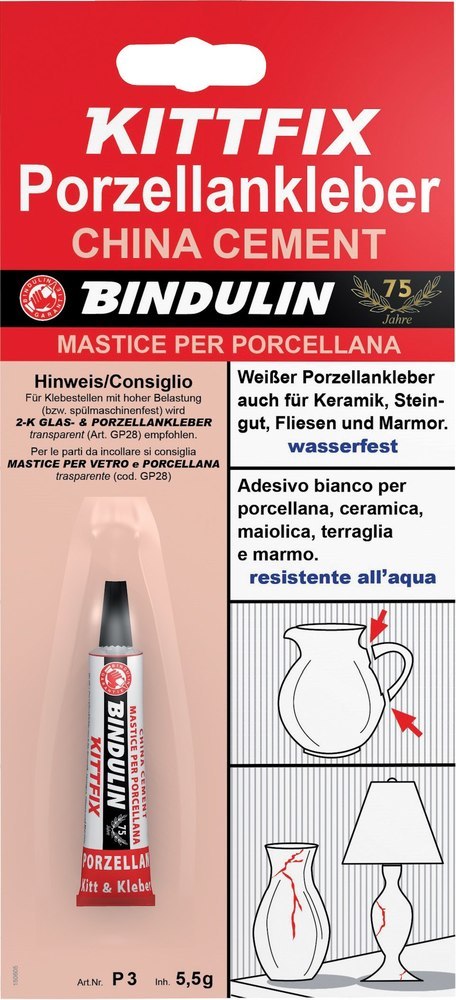 Bindulin Porzellankitt 5,5g Produktbild img1 L