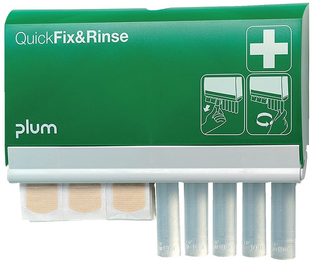 PLUM Spender QickFix u. Rinse Pflaster u nd Ampullen Produktbild img1 L