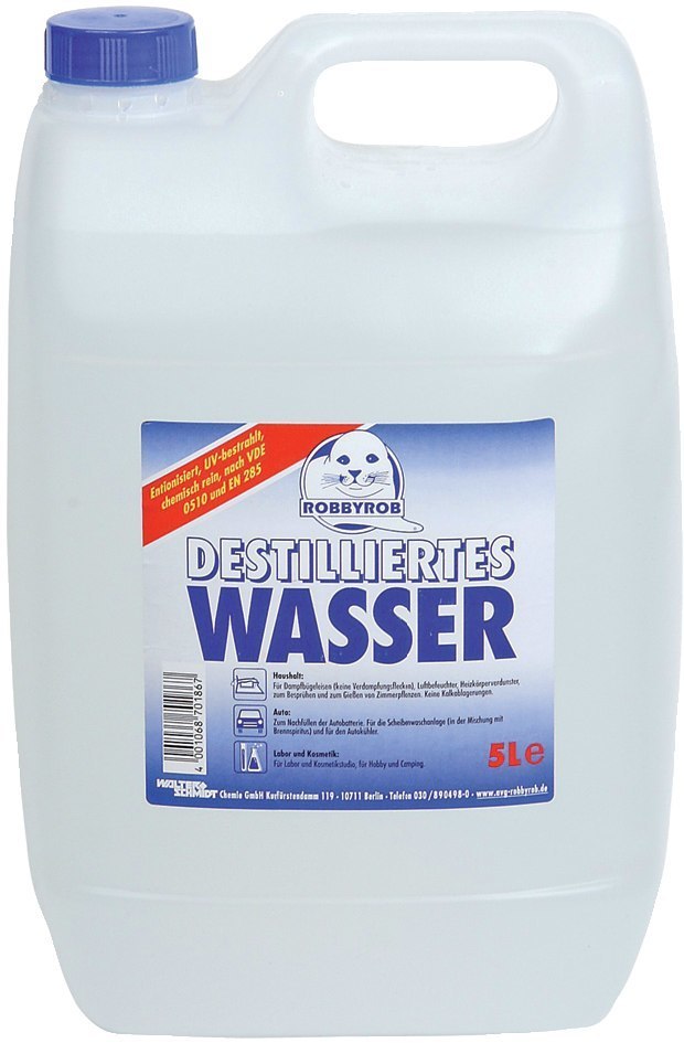 Robbyrob Destilliertes Wasser 20L Kanister Streckenartikel Produktbild img1 L