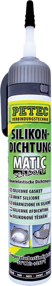 PETEC Silikondichtung 200 ml schwarz Produktbild img2 L