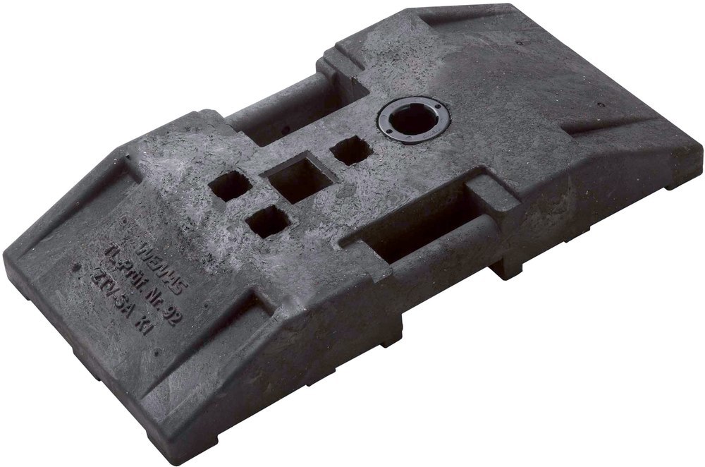 WEMAS TL-Fußplatte MB-TL 92 B400xT800xH1 20 mm Produktbild img1 L