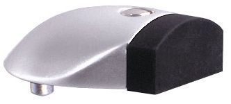 DENI Türstopper 3846,Bodenmontage,H 20mm,silberfarben Produktbild img1 L