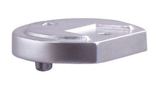 DENI® Unterlage 3848,ohne Verdrehsicherung,12,5mm,silberfarben Produktbild img1 L