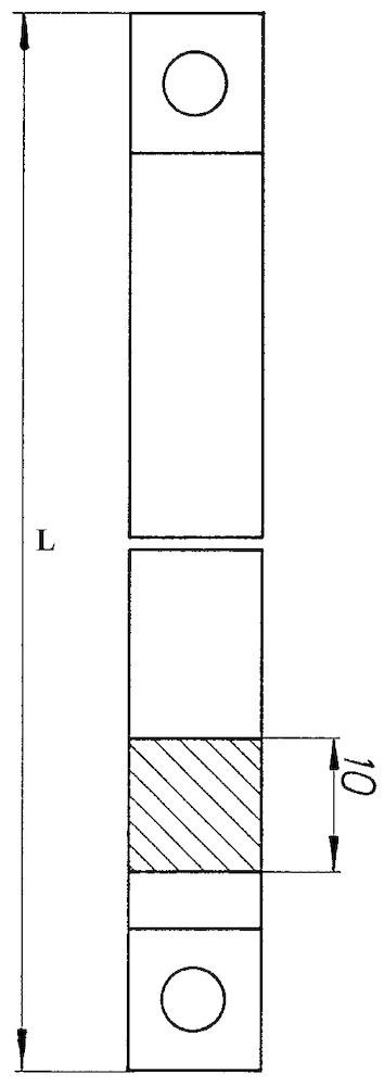 DENI Vierkant-Treibriegelstange 4110, einseitig gelocht, Stahl Produktbild img2 L