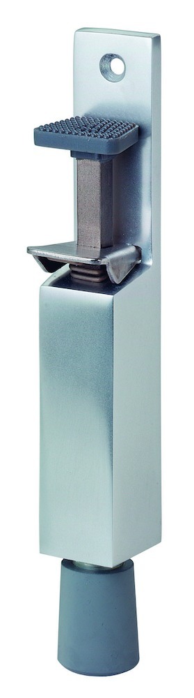 KWS Türfeststeller 1082,Hub 50mm, silberfarben, einbrennlack. Produktbild img1 L