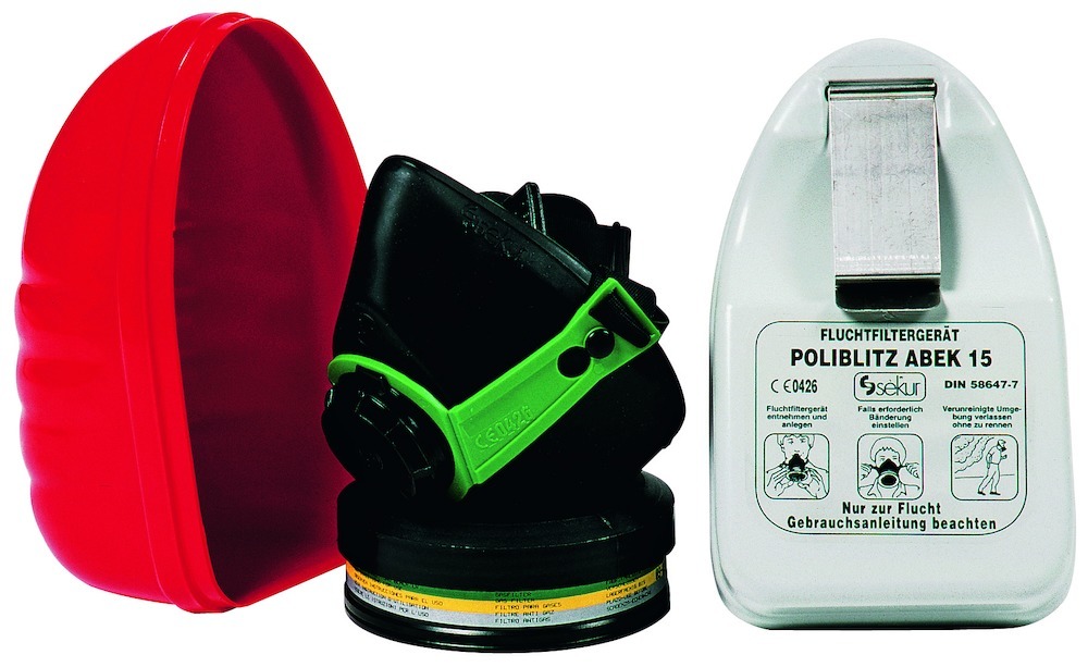 EKASTU Safety Fluchtfiltergerät POLI-BLITZ, 410 g Produktbild img1 L