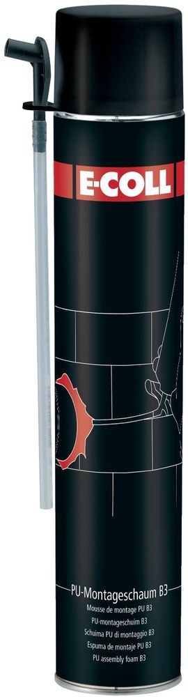 E-COLL PU-Montageschaum B3 (MDI) keine Deutschland-Zulassung 750ml Spraydose Produktbild img1 L