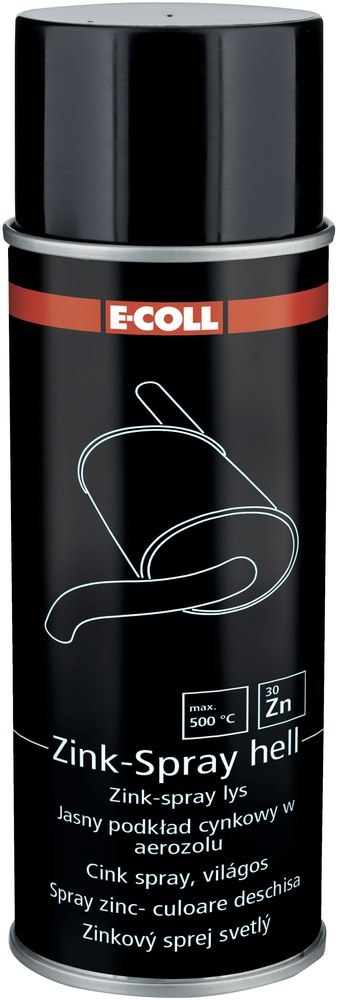 E-COLL Zink-Spray hell 400ml silbergrau EE Produktbild img1 L