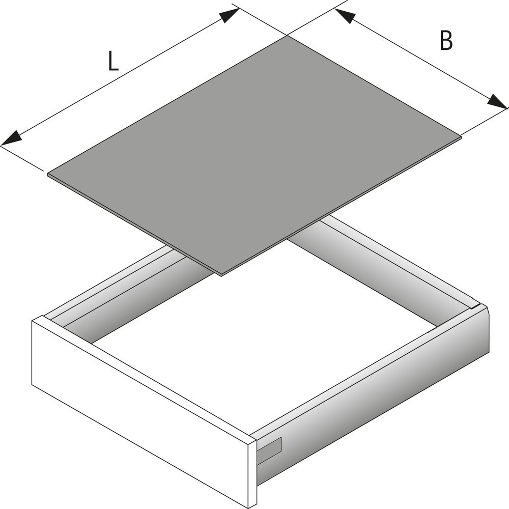 HETTICH Antirutschmatte ArciTech Produktbild img2 L
