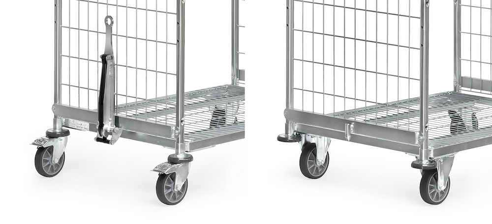 fetra Deichsel und Kupplung Kommissionierwagen610mm Produktbild img1 L