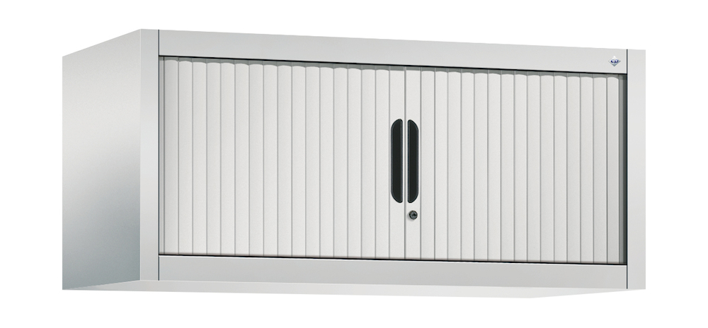 CP Akten-Aufsatzschrank Omnispace mit Rollladen, 1 Ordnerhöhe, H450xB1000xT420mm Produktbild img2 L