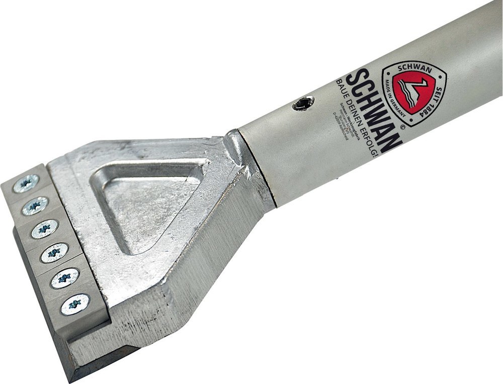 SCHWAN Hartmetall-Doppelschaber 1300mm m . 6 Wendeplatten Produktbild img2 L