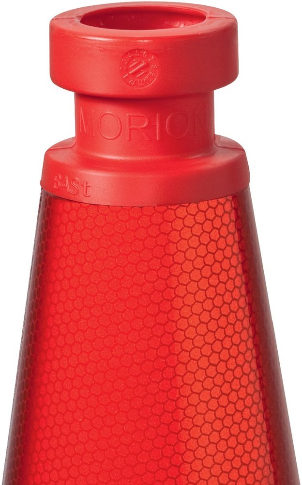 MORION-Reflexkegel-EU, Typ A, rot-weiß reflektierend Produktbild img2 L