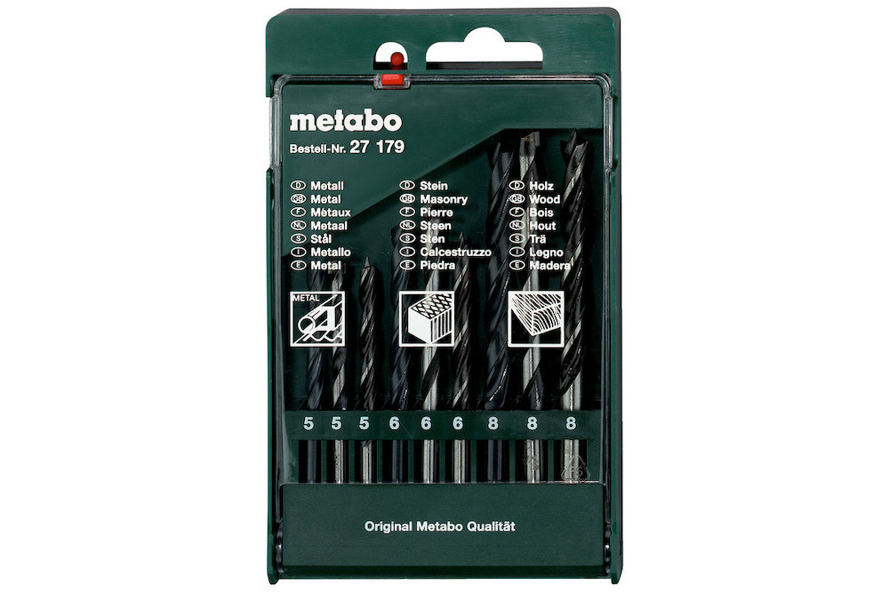 metabo Bohrersortiment-Kassette, 9-teilig (627179000) Produktbild img1 L