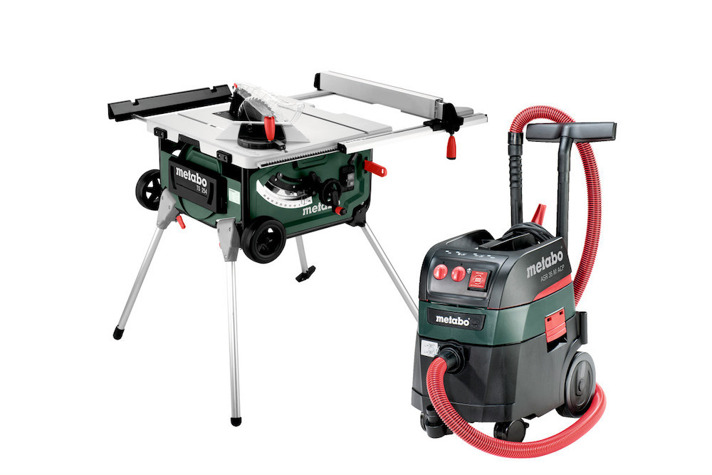 metabo Set Tischkreissäge TS 254 + Allessauger ASR 35 M ACP (690889000) Karton Produktbild img1 L