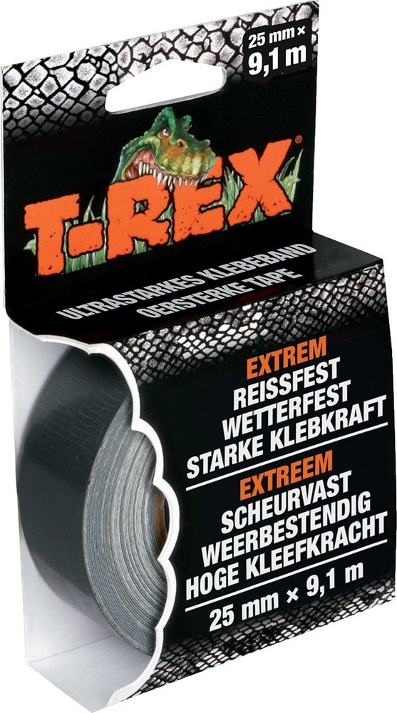 T-REX Tape Mini-Rolle extra starkes Gewe beband 25 mm x 9,1 m Produktbild img2 L