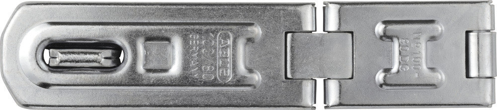 ABUS Tür-Überfalle, mit Ösenplatte, 100/80 DG, Stahl korrosionsgeschützt Produktbild img1 L