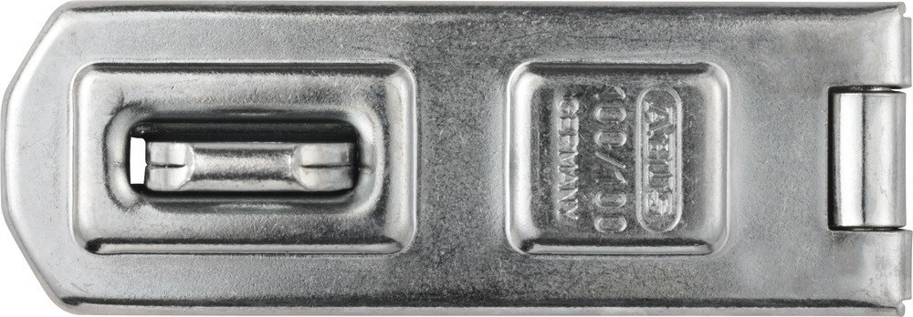 ABUS Tür-Überfalle, mit Ösenplatte, 100/100 B/SB, Stahl korrosionsgeschützt Produktbild img1 L