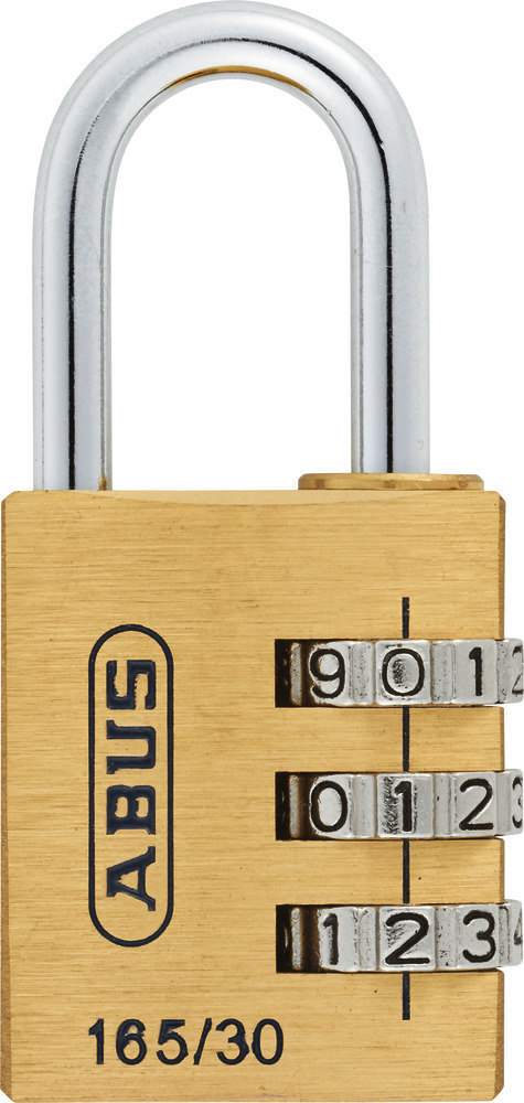 ABUS Vorhangschloss 165/30 Lock-Tag,Zahlencode,gelb,vs. Produktbild img1 L