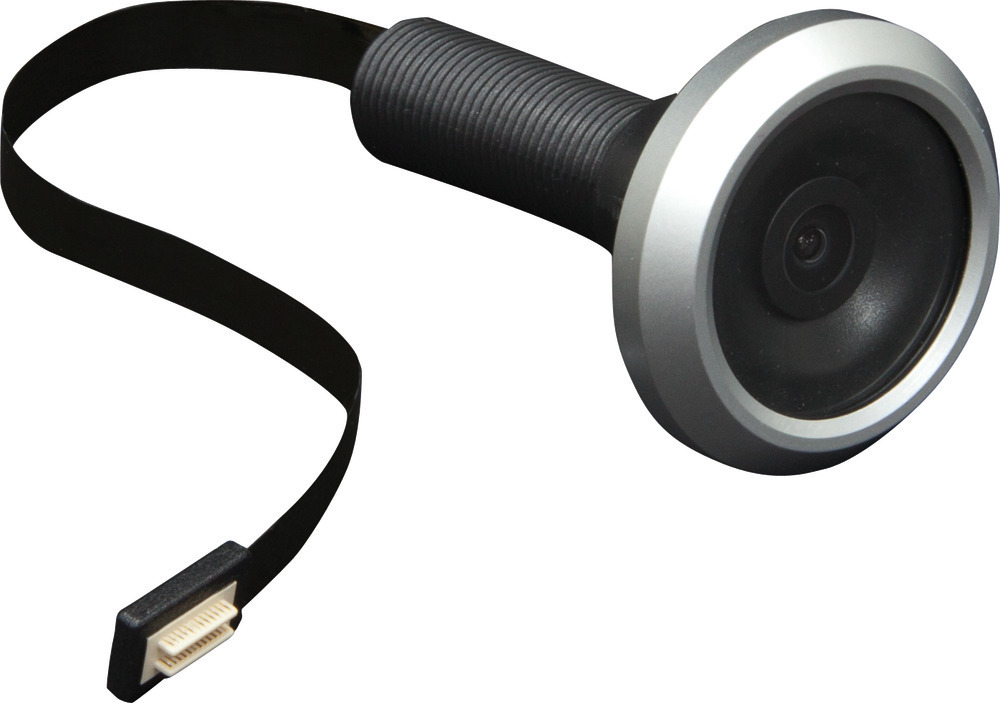 ABUS WET-Türspion, DTS3214 DFNLIESPPDK, 105°, schwarz, silber Produktbild img2 L
