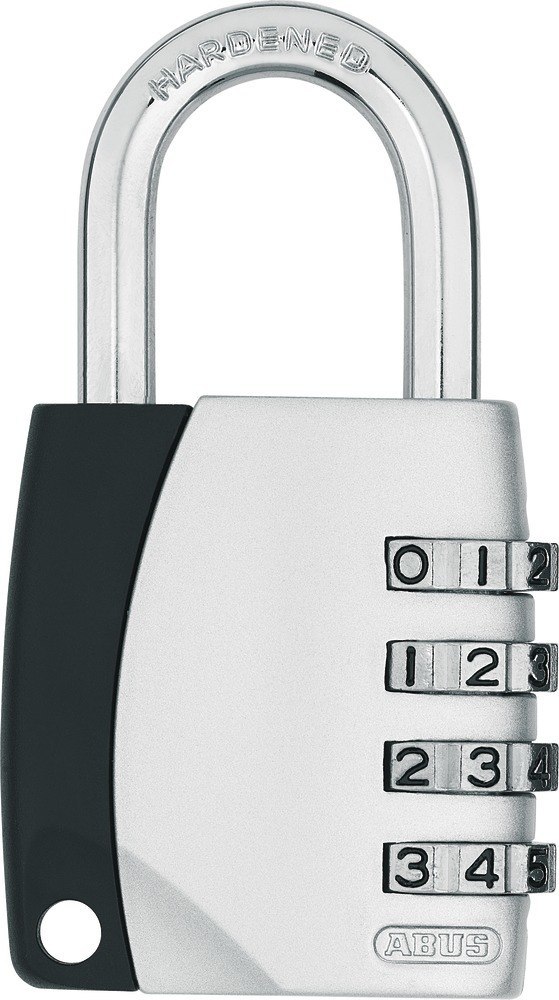 ABUS AV-Zahlen-Vorhangschloss 155/40, Zinkdruckguss, silber Produktbild img1 L