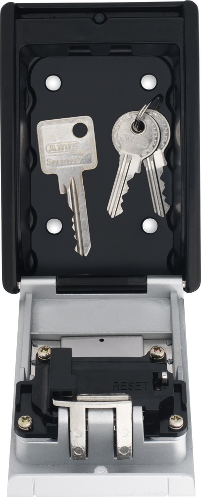 ABUS OA-Schlüsselbox, mit Zahlenschloss, KeyGarage 787 LED, Wandmontage, schwarz Produktbild img3 L