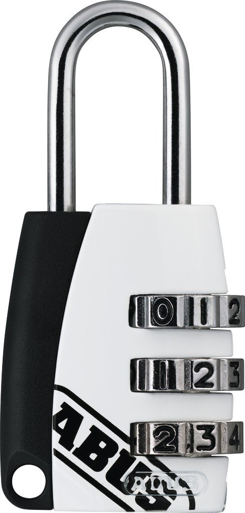 ABUS Vorhangschloss Color 155/20 B/DFNLIESPP,Zahlencode,weiß Produktbild img1 L