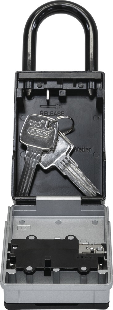 ABUS OA-Schlüsselbox, mit Zahlenschloss, KeyGarage Mini 737, grau Produktbild img3 L