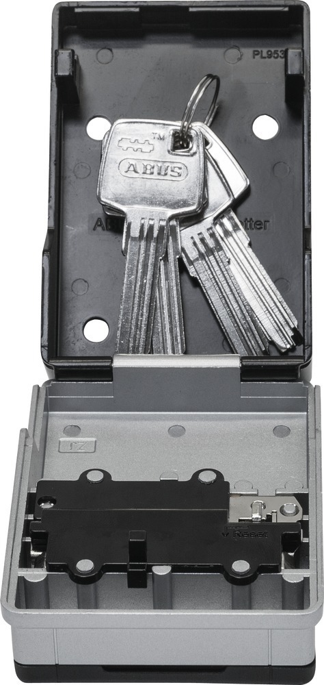 ABUS OA-Schlüsselbox, mit Zahlenschloss, KeyGarage MIni 727, grau Produktbild img3 L