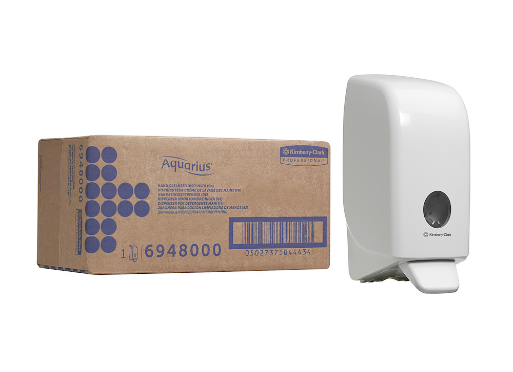 AQUARIUS Spender Kunststoff, weiß, 1 Lit er Produktbild img1 L